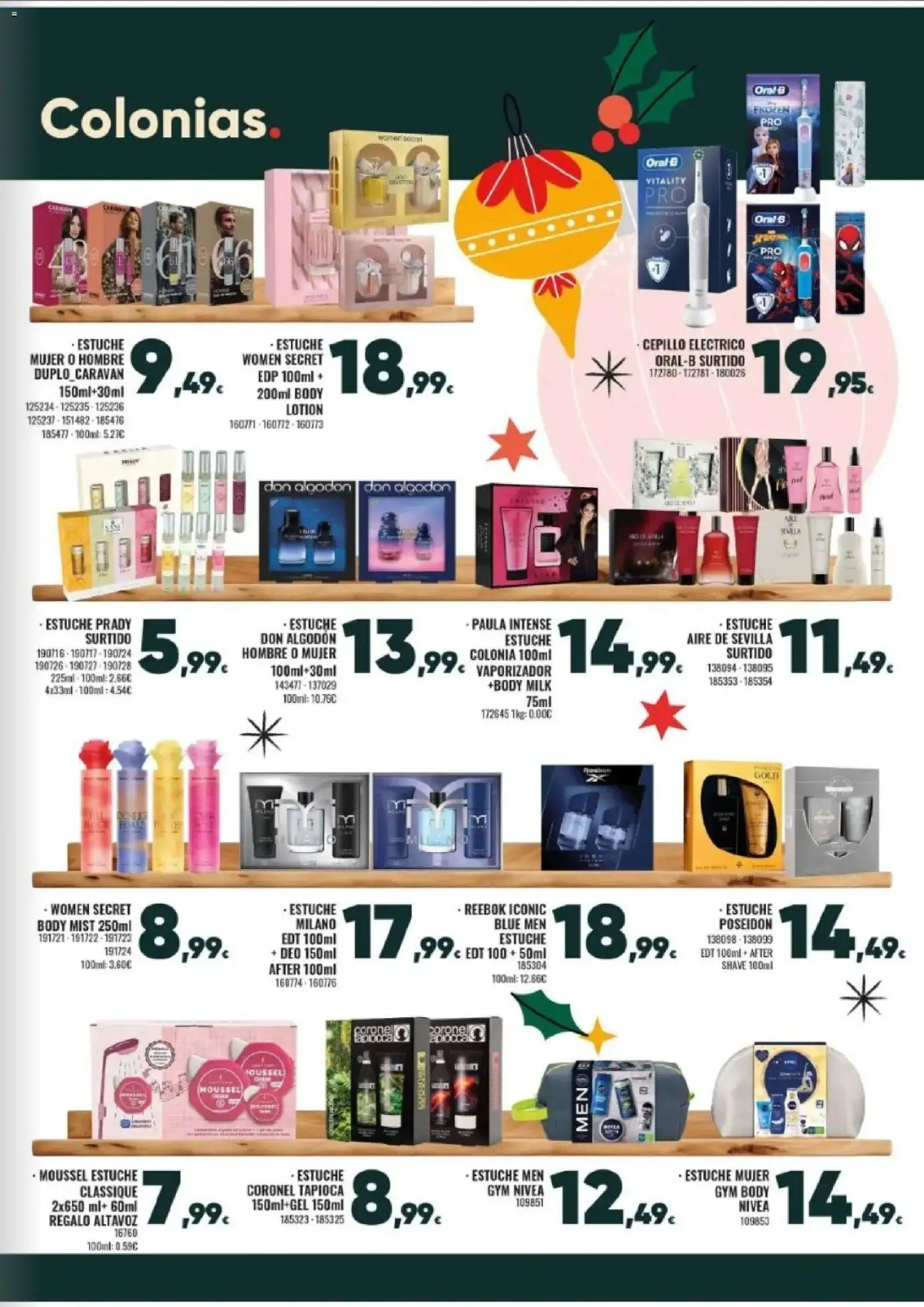 Family Cash folleto │ válido desde el 11.12.2025 | Página: 24 | Productos: Cepillo, Colonia, Altavoz, Body