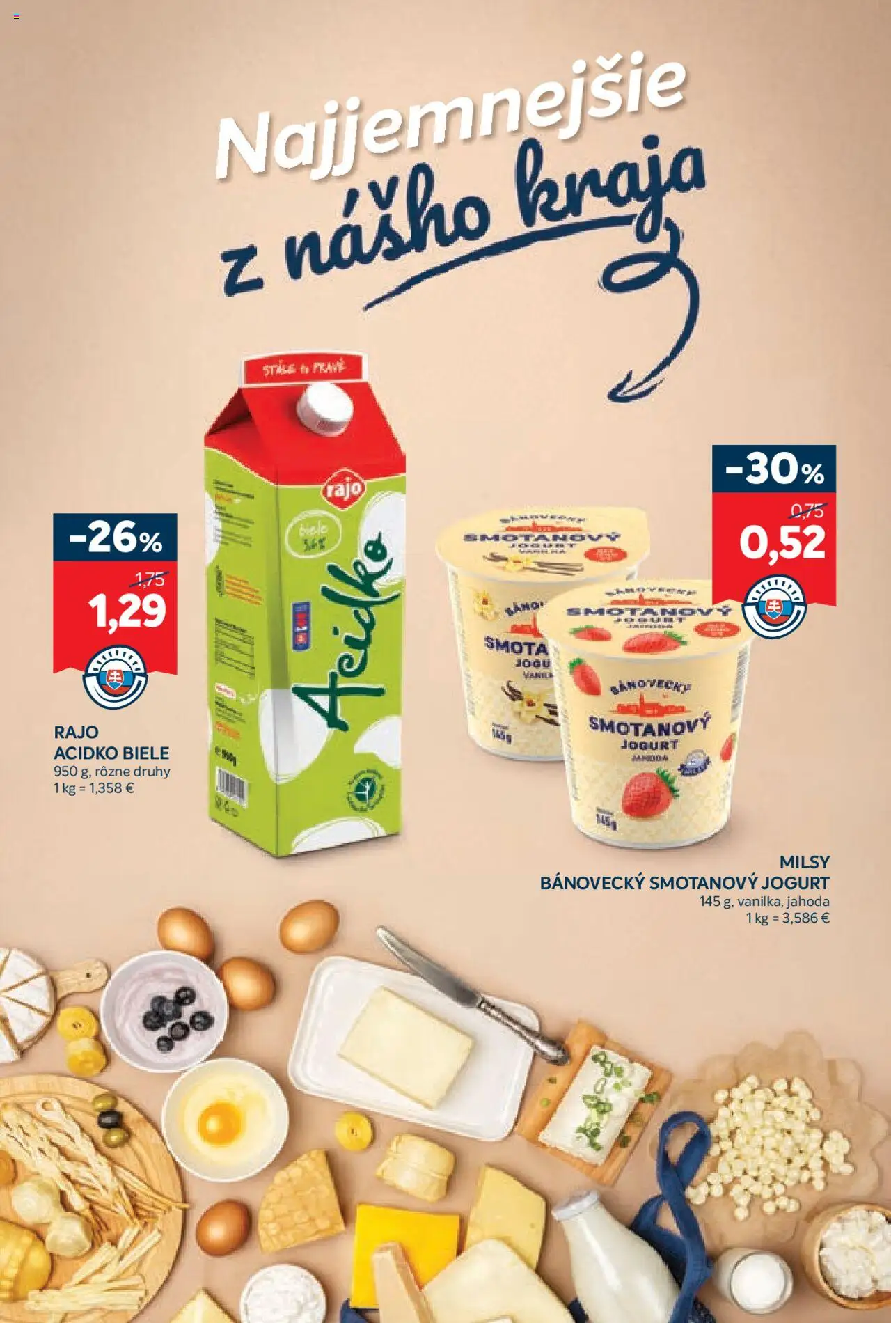 Kraj leták │ platný od 24.07.2025 | Strana: 5 | Produkty: Jogurt, Acidko