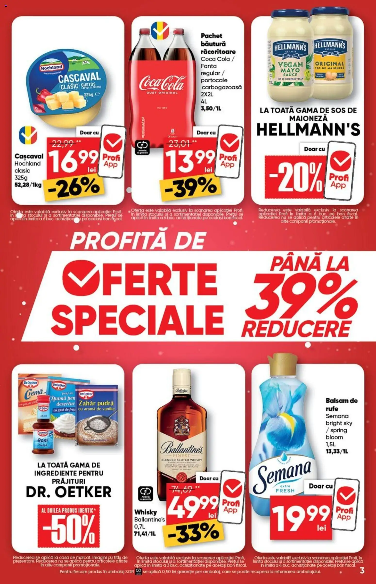 Noul catalog Profi – valabil de la 10.12.2025 | Pagină: 3 | Produse: Pudră, Balsam, Sos, Zahăr