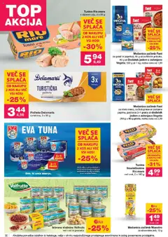 Novi Mercator katalog ponudbe – veljaven od 18.09.2025 | Stran: 32 | Izdelki: Tuna, Pašteta, Kos