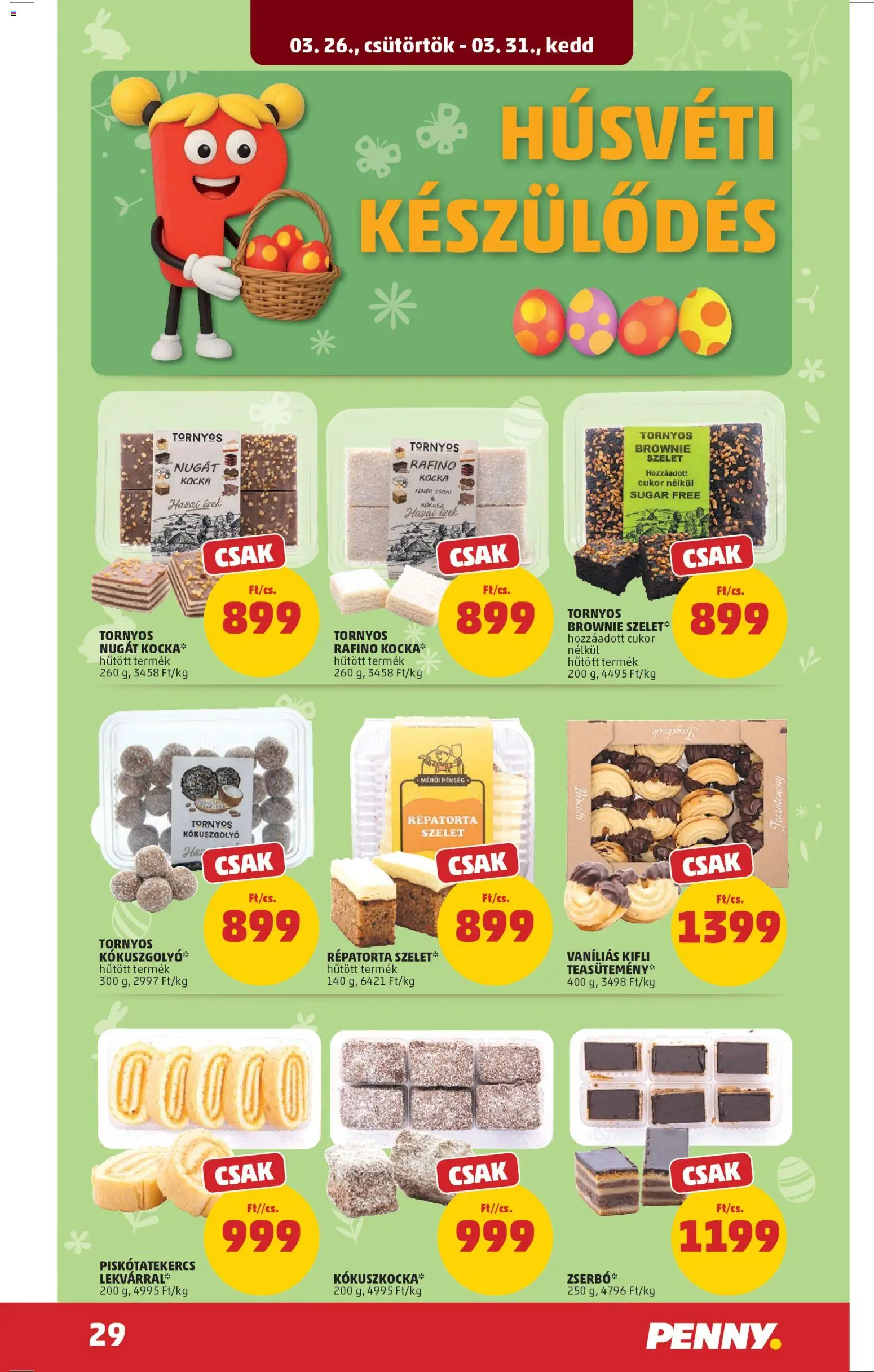 PENNY Akciós Újság 2026.03.26.-tól/töl - fantasztikus ajánlatokat! 🛍️ | Magyarország
