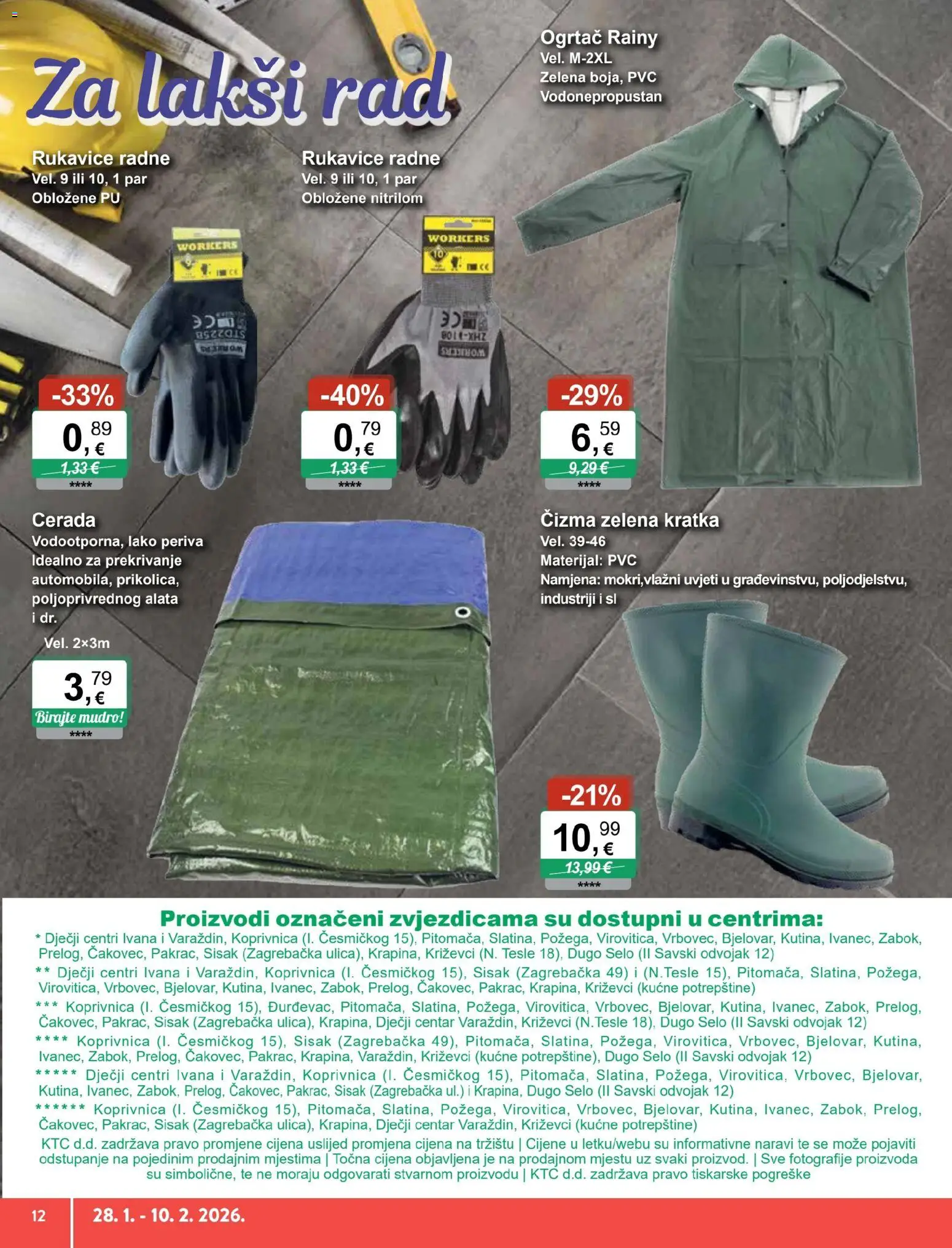 KTC katalog | vrijedi od 28.01.2026 | Stranica: 12 | Proizvodi: Rukavice