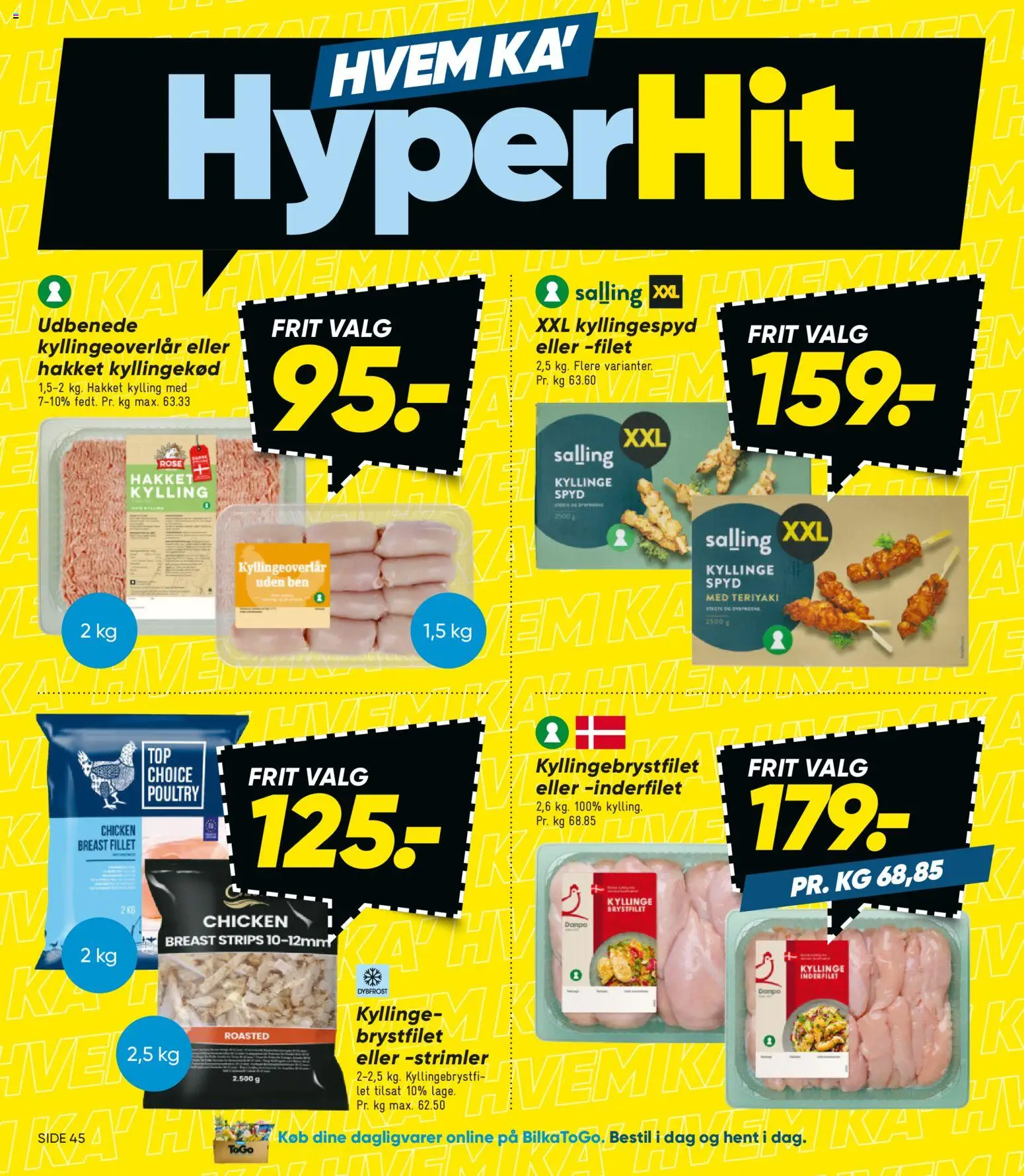 Bilka tilbudsavis – gyldig fra 09.01.2026 | Side: 4 | Produkter: Kyllingekød