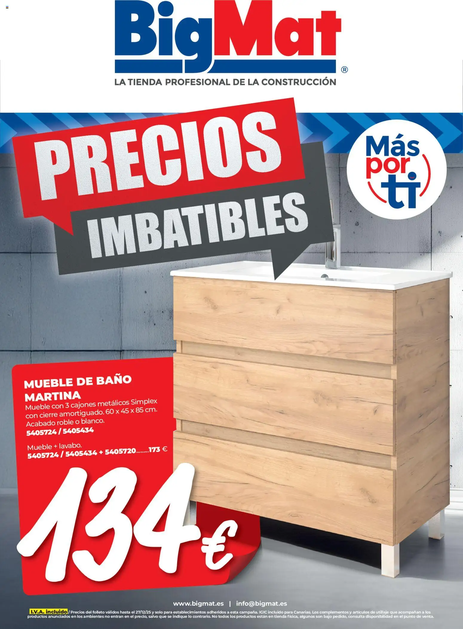 BigMat folleto │ válido desde el 11.12.2025 | Página: 1 | Productos: Baño