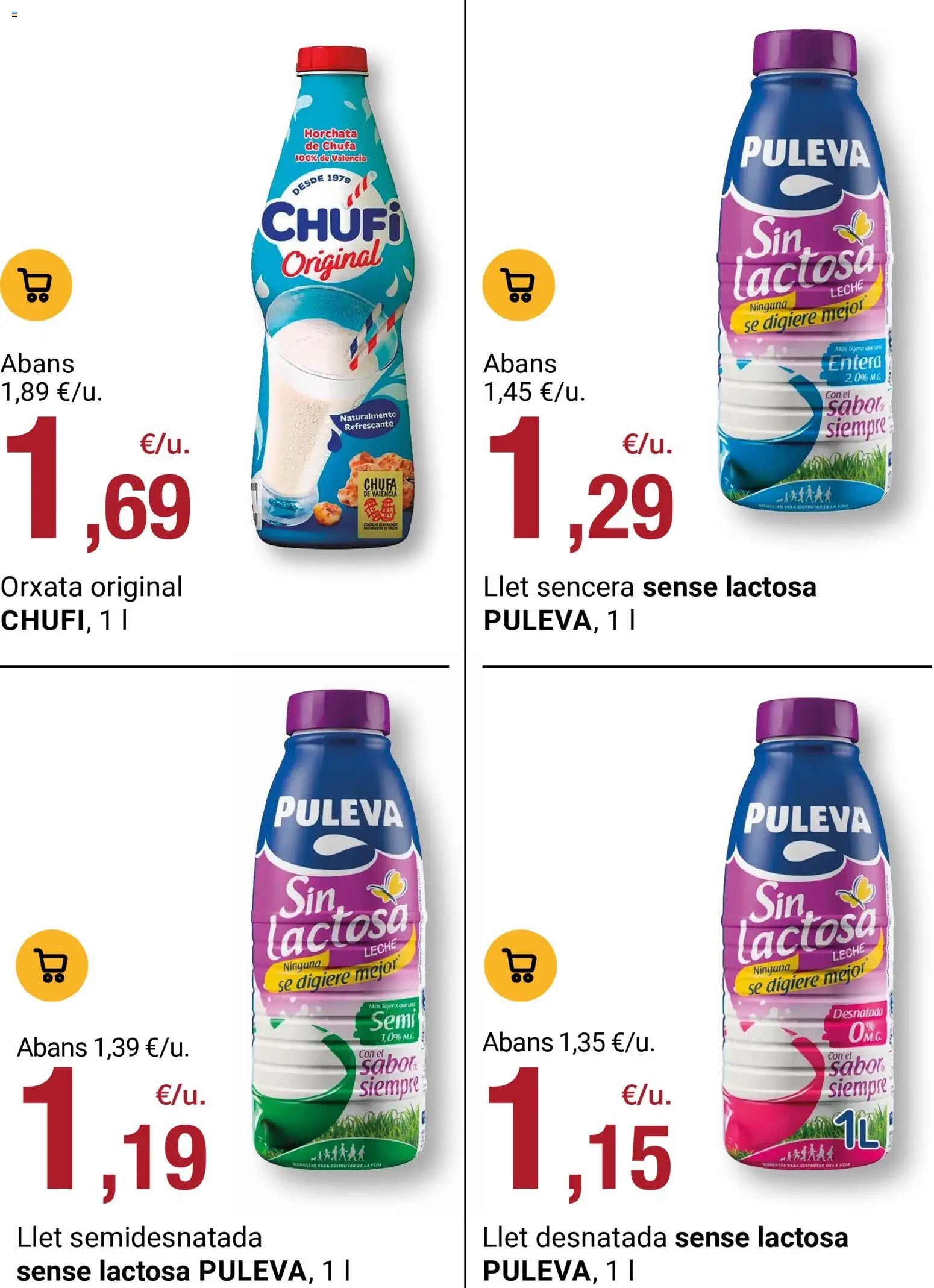Bonpreu folleto │ válido desde el 17.03.2026 | Página: 73 | Productos: Leche