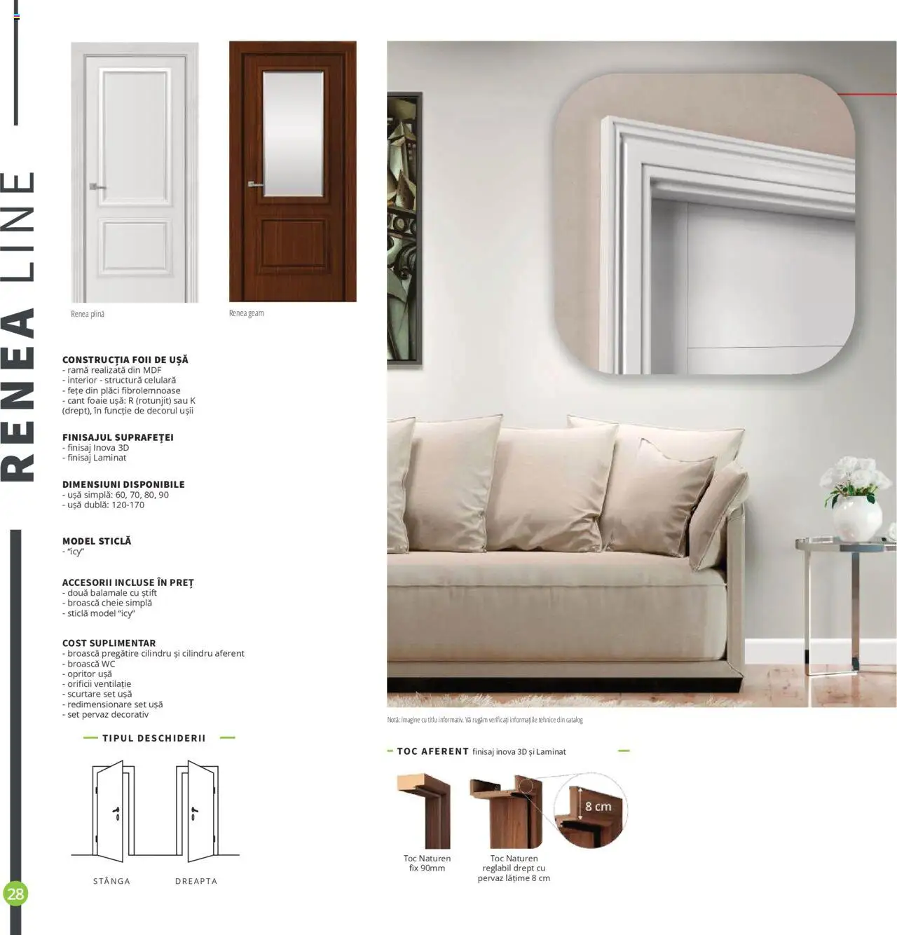 Noul catalog Proges – valabil de la 01.08.2025 | Pagină: 28 | Produse: Ușă