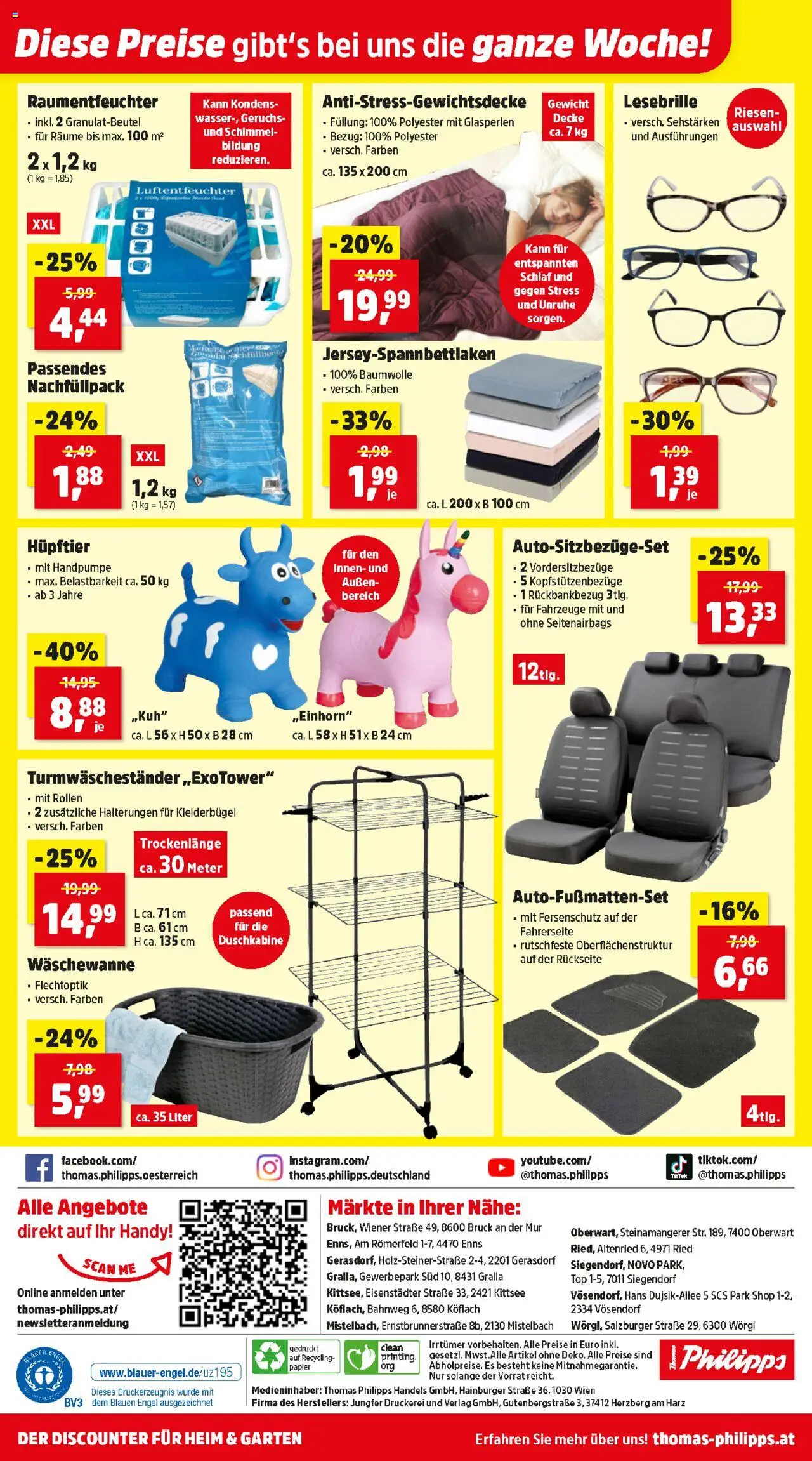 Thomas Philipps Flugblatt gültig ab 08.09.2025 | Seite: 15 | Produkte: Gewicht, Decke, Kleiderbügel