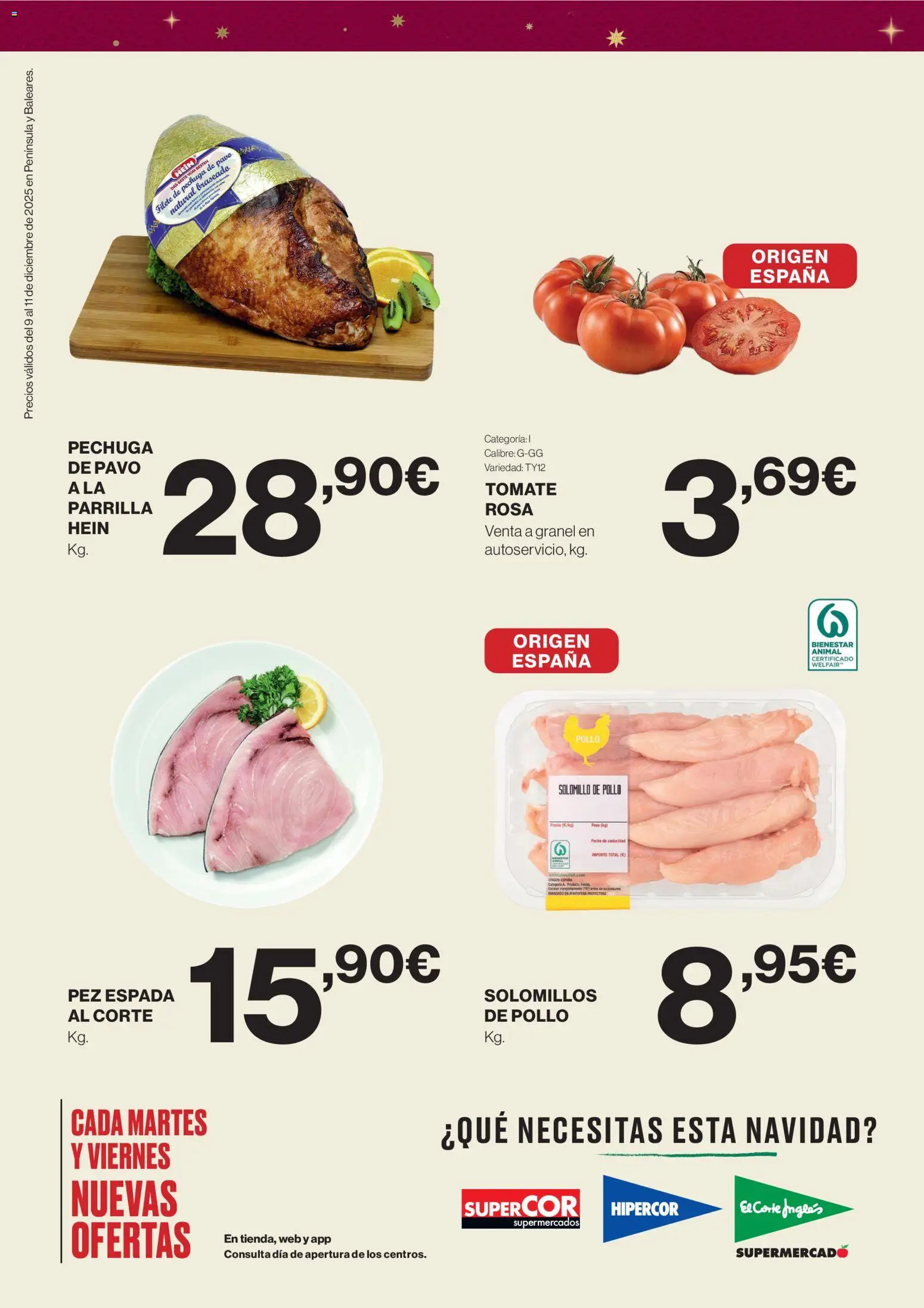 Supercor Península y Baleares │ válido desde el 09.12.2025 | Página: 2 | Productos: Peso, Parrilla