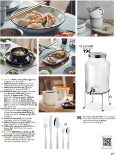 Vista previa Catálogo IKEA Accesorios y decoración válido desde el 01.02.2026 | Página: 25 | Productos: Cubertería