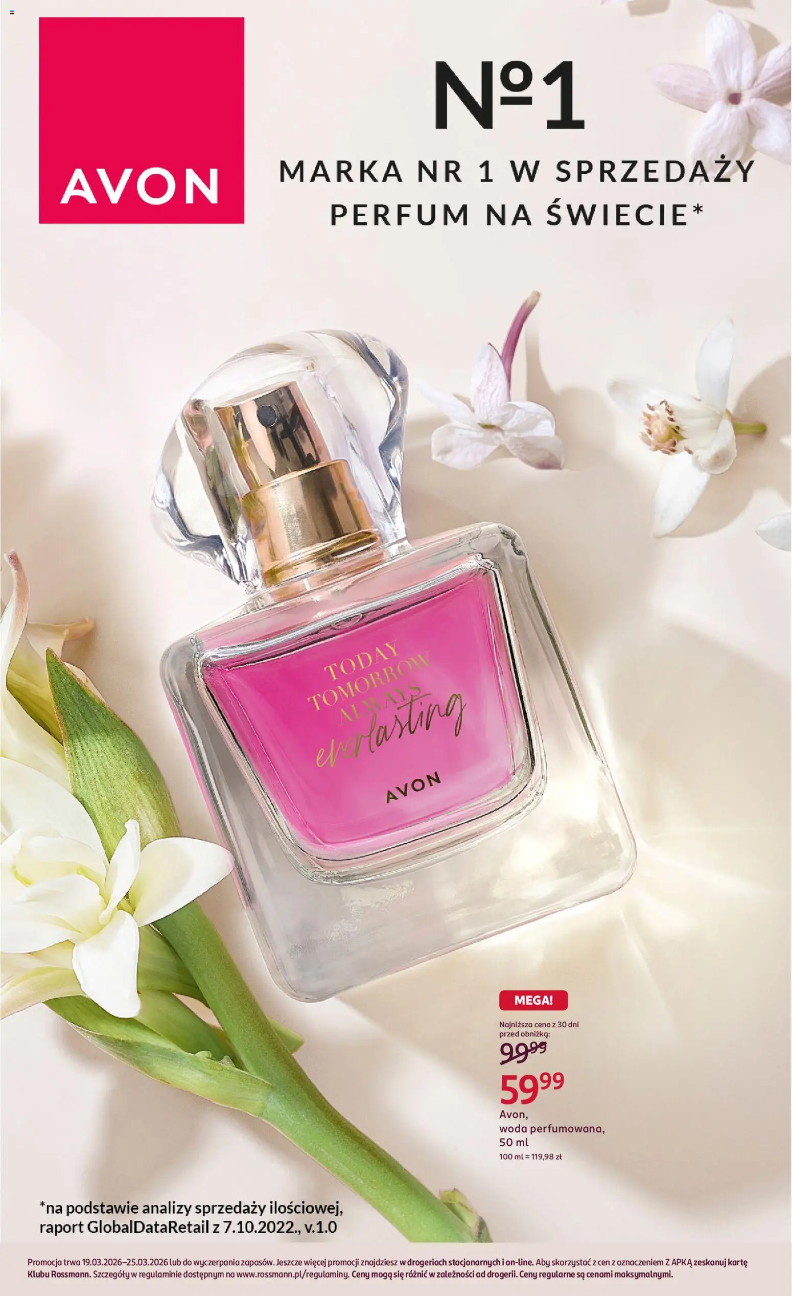 Rossmann gazetka od 19.03.2026 | Strona: 10 | Produkty: Woda