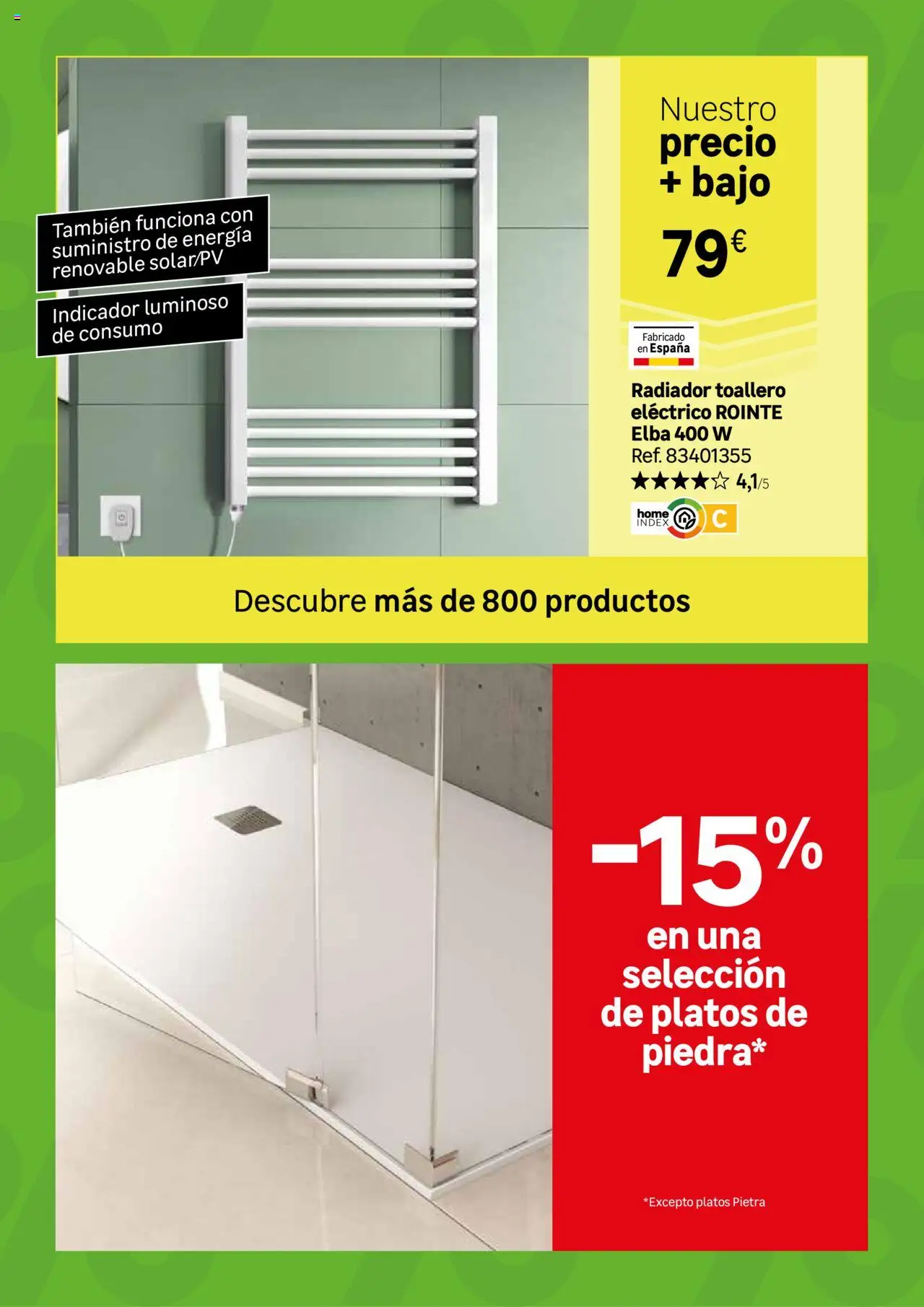 Leroy Merlin Black Friday │ válido desde el 21.10.2025 | Página: 26 | Productos: Toallero, Radiador