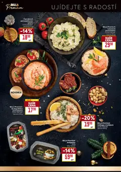 Náhled letáku Billa leták - Premium od 22.10.2025 | Strana: 4 | Produkty: Salát, Pomazánka, Olivy, Cottage