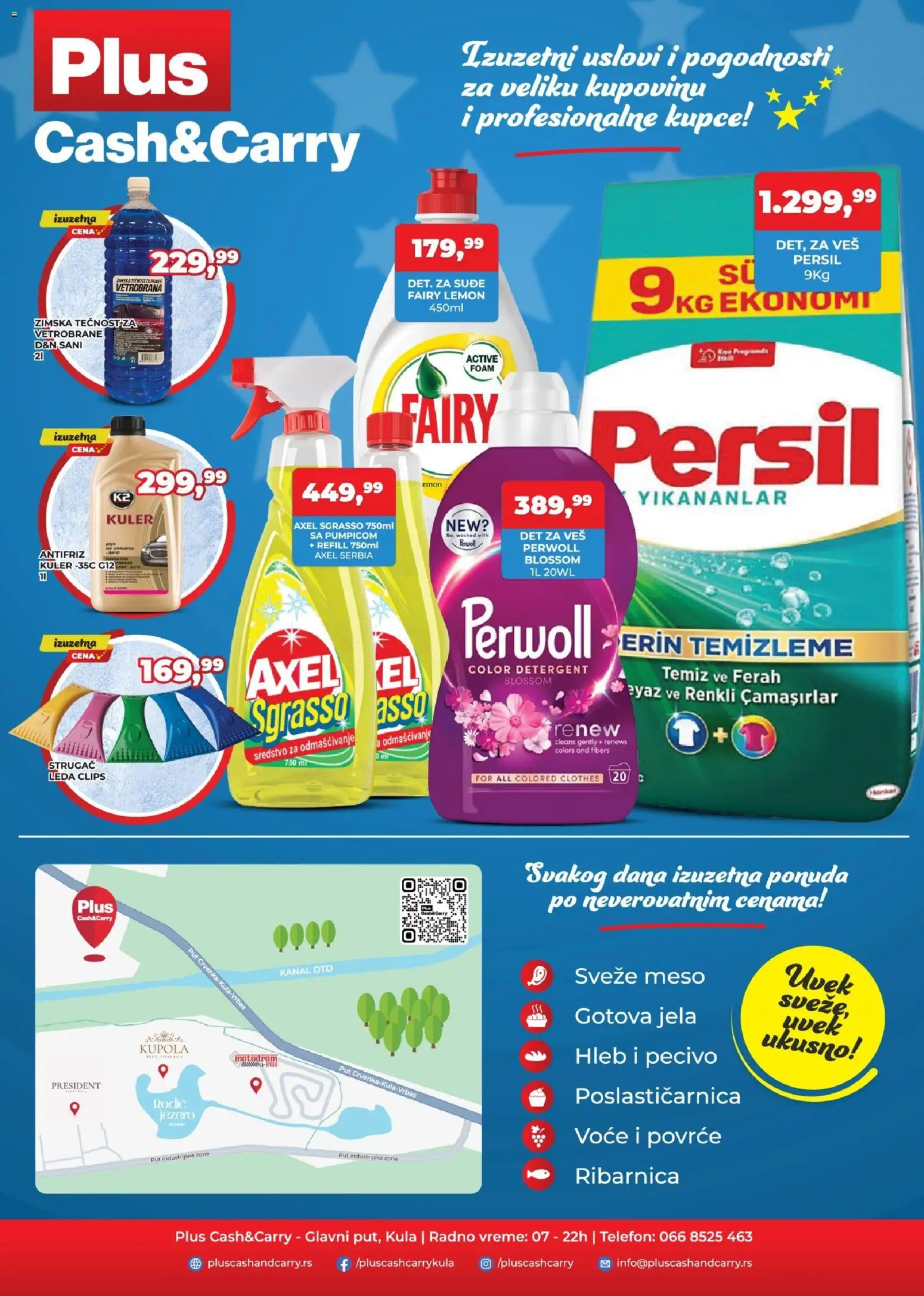 Plus Cash & Carry katalog - važi od 05.12.2025 | Strana: 4 | Proizvode: Telefon, Perwoll, Hleb, Pecivo