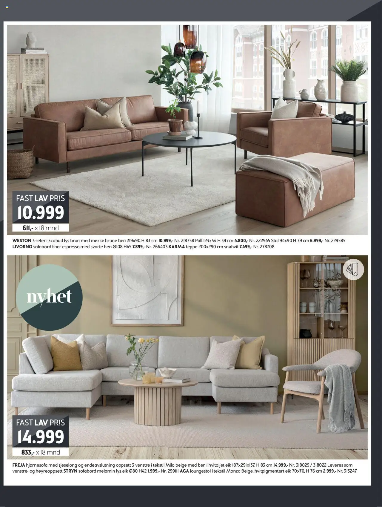  | Side: 21 | Produkter: Lys, Stol, Teppe, Sjeselong