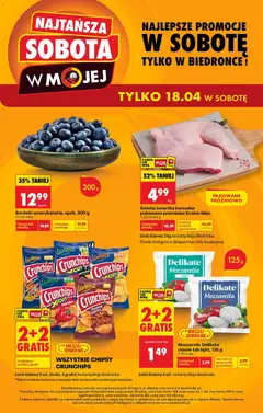 Pogląd oferty "Biedronka gazetka - Najtańsza sobota" - ważna od 18.04.2026
