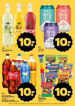 Coca-Cola, Fanta eller Squash sodavand, 1,5 liter. + pant. Max. 12 stk. pr. variant pr. kunde pr. dag til denne pris gyldig fra 25.04.2026 | Side: 2
