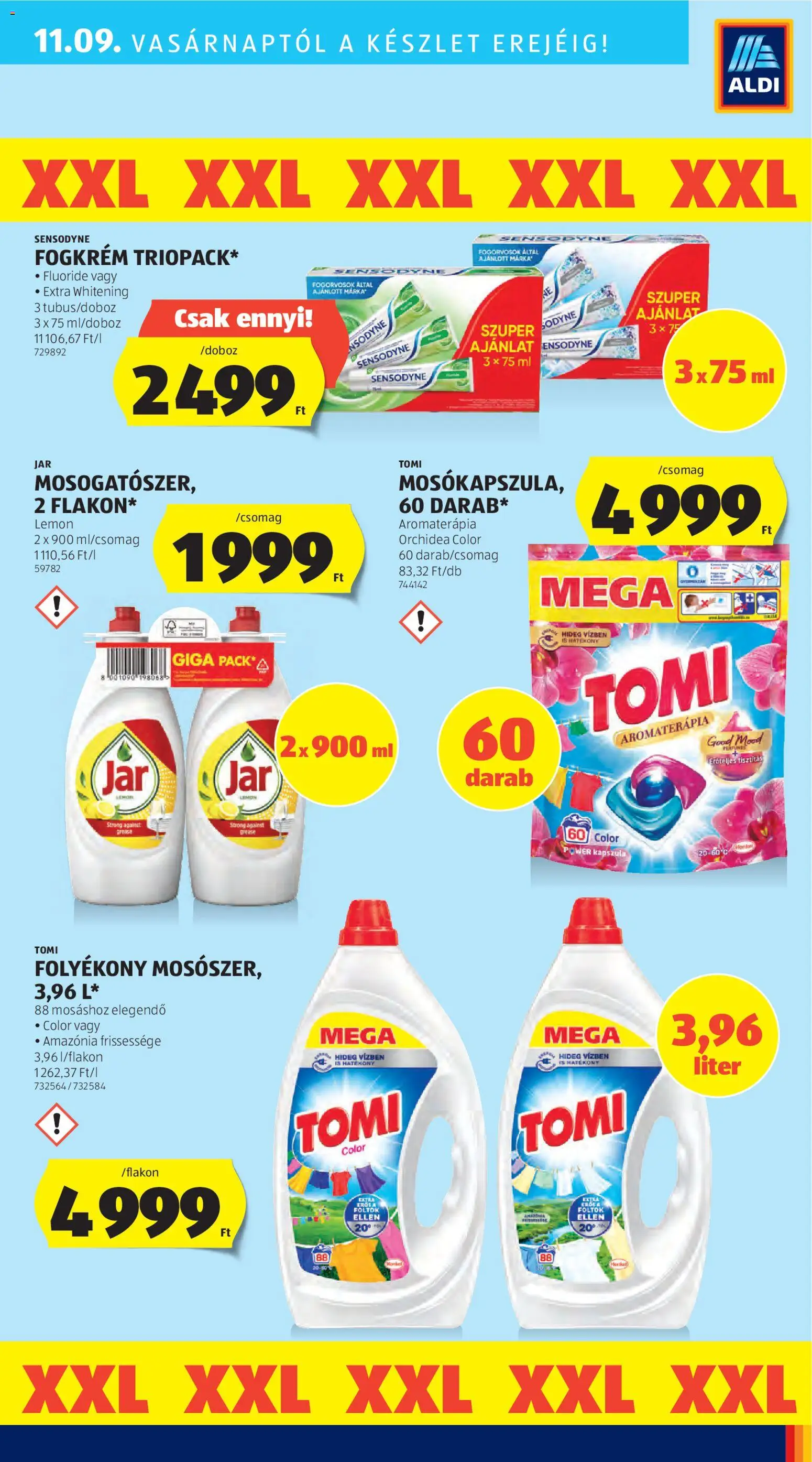 Aldi akciós ujság - amely érvényes a következő dátumtól: 06.11.2025 | Oldal: 55 | Termékek: Orchidea, Fogkrém