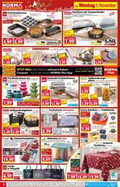 Norma Flugblatt ab 03.11.2025 gültig | Seite: 5 | Produkte: Kiwi, Tasche, Gewicht, Creme