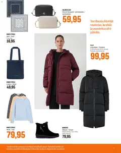 Sokos-mainoslehti voimassa 27.12.2025 alkaen | Sivu: 3 | Tuotteet: Laukku, Nilkkurit, Tee, Huivi