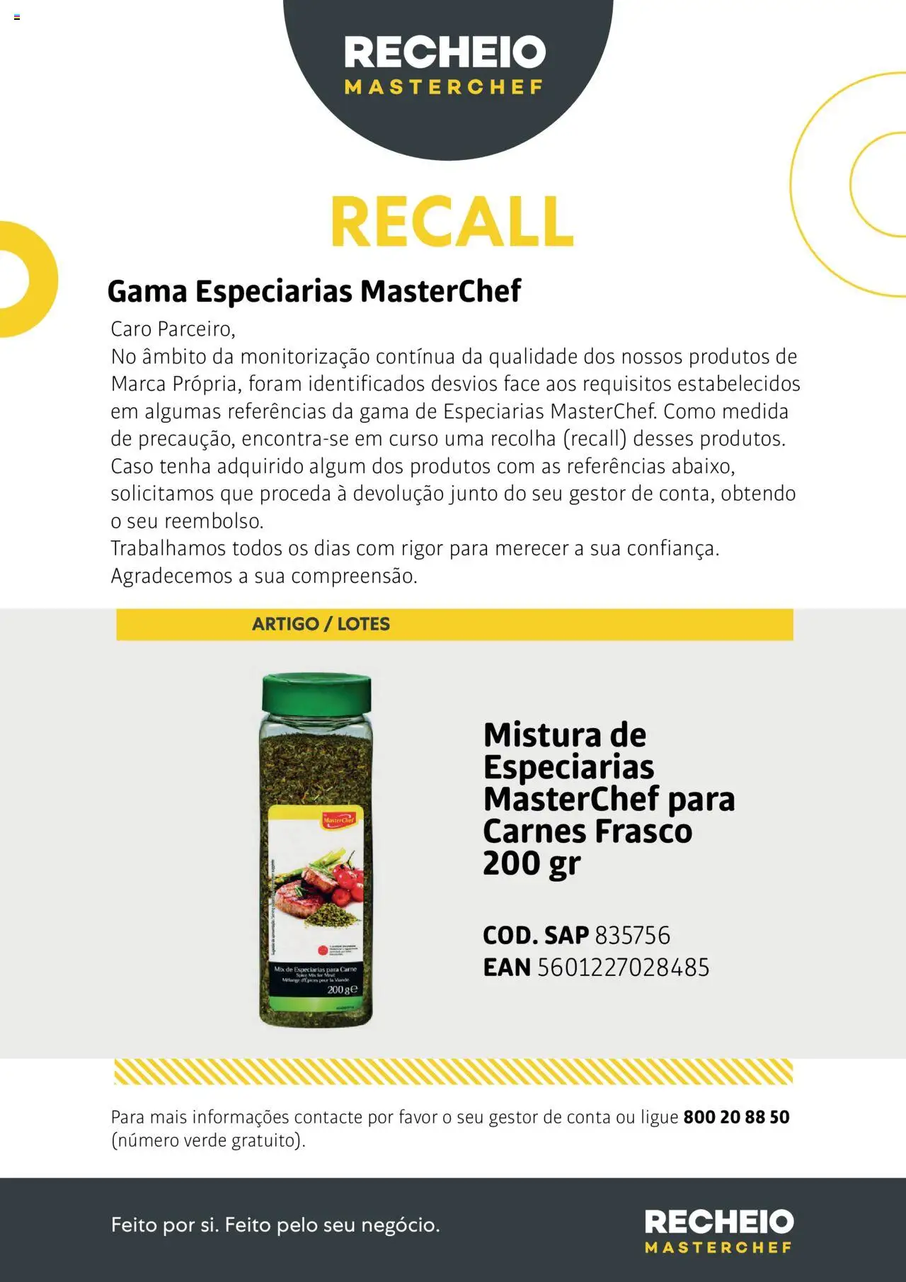 Recheio - Gamas Especiarias Masterchef │ válido de 30.07.2025 | Página: 3 | Produtos: Carne