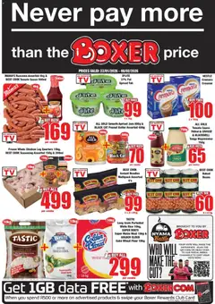 Boxer specials catalogue – valid from 22.01.2026