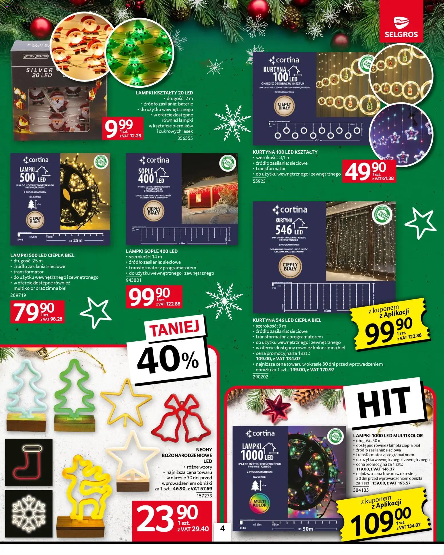 Selgros cash&carry Gazetka - Oferta przemysłowa od 20.11.2025 | Strona: 6 | Produkty: Lampki, Baterie