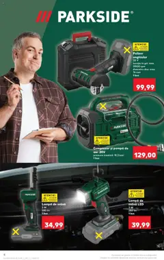 Catalog Kaufland - Constanța – valabil de la 20.08.2025 | Pagină: 4 | Produse: Disc, Polizor, Babak, Lampă