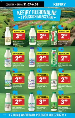 Biedronka gazetka - Oferta W tym tygodniu od 31.07.2025 | Strona: 46 | Produkty: Top, Kefir, Kefir naturalny