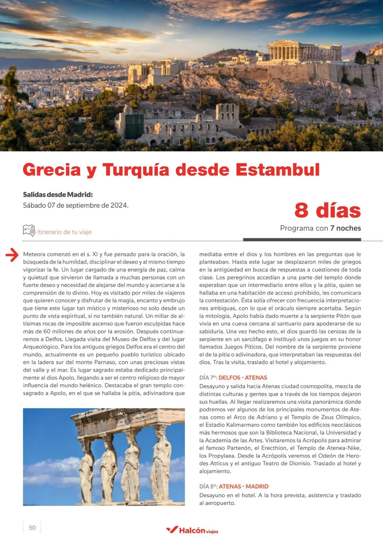 Halcón Viajes Turquía 2024 │ válido desde el 09.05.2024 | Página: 50 | Productos: Biblioteca