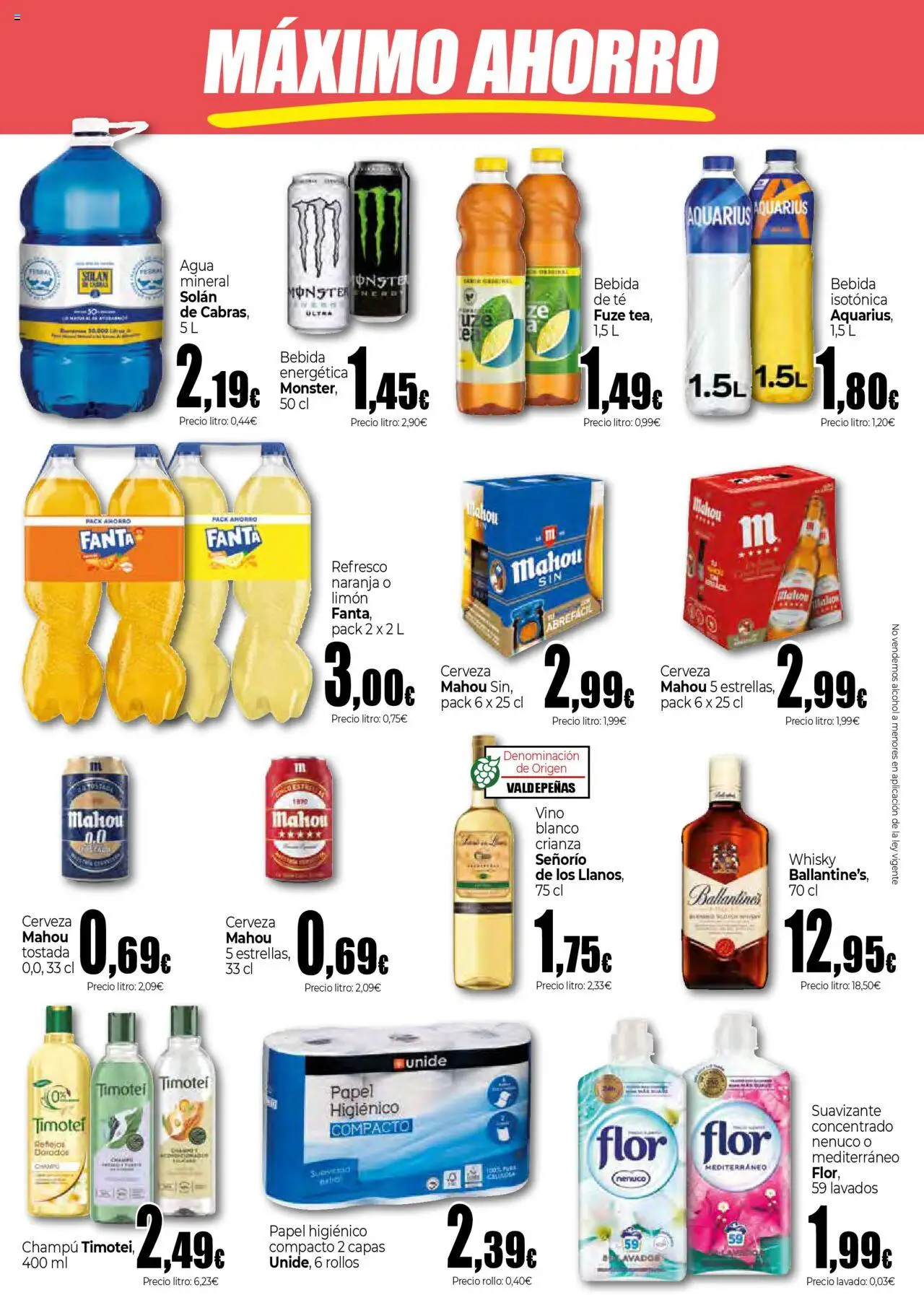 Unide - Supermercados │ válido desde el 25.09.2025 | Página: 3 | Productos: Champú, Cerveza, Té, Whisky