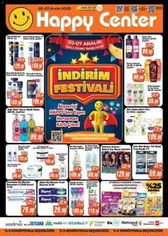 02.12.2025 tarihinden itibaren geçerli olan Happy Center kataloğu önizlemesi | Sayfa: 2