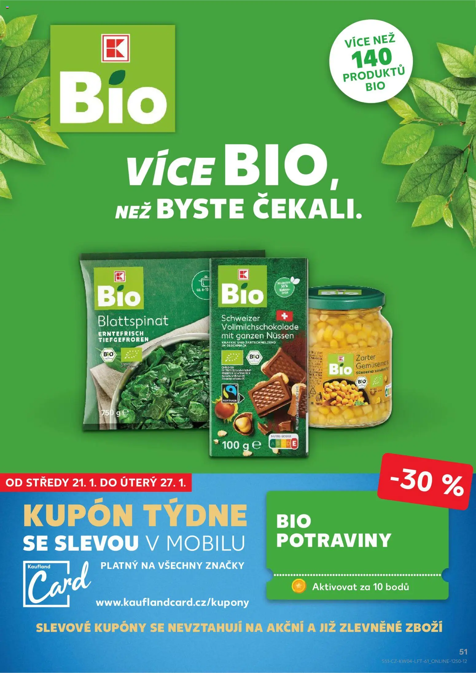 Kaufland leták - Praha 4 od 21.01.2026 | Strana: 51 | Produkty: Potraviny, Milk chocolate