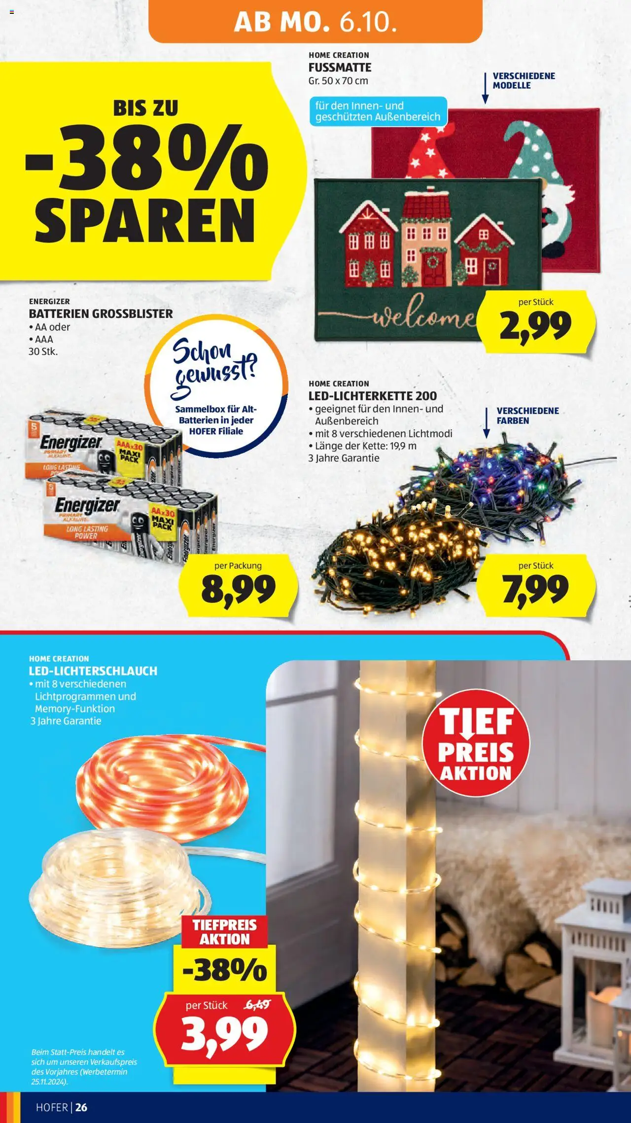 Hofer Flugblatt gültig ab 03.10.2025 | Seite: 30