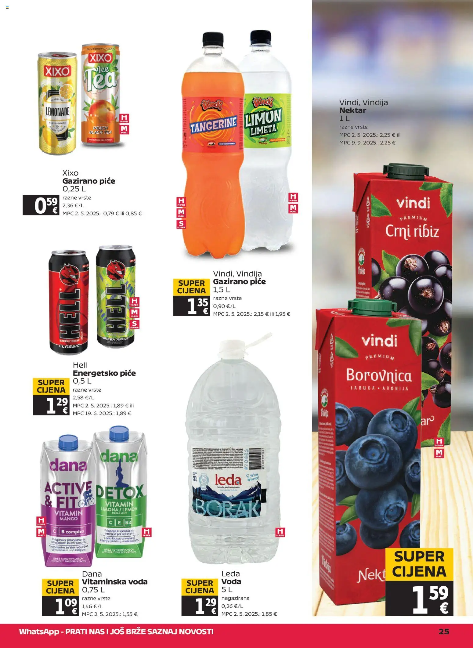 Tommy katalog | vrijedi od 26.03.2026 | Stranica: 25 | Proizvodi: Hell, Limeta, Borovnica, Jabuka