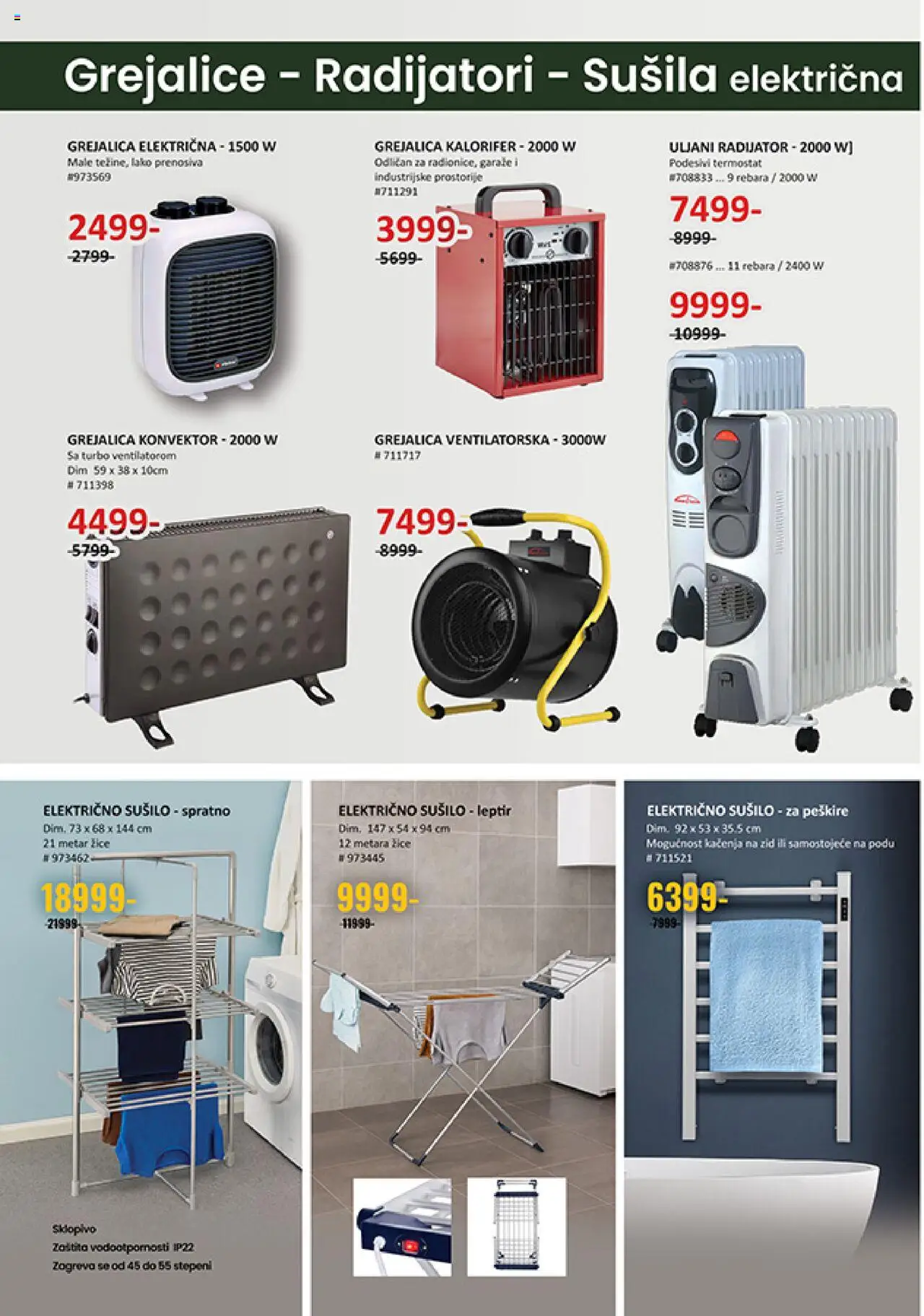 Uradi Sam katalog - važi od 15.10.2025 | Strana: 2 | Proizvode: Radijator, Grejalica, Kalorifer