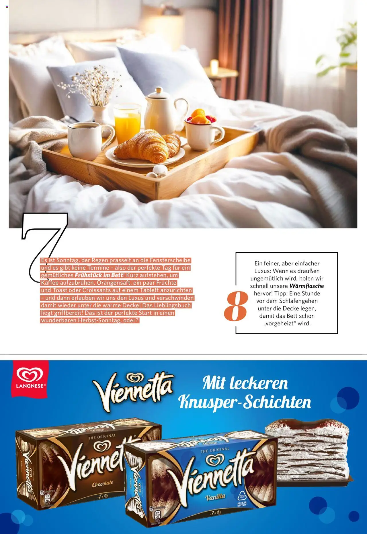 Famila Nordwest myTime Oktober 2025 – gültig ab 01.10.2025 | Seite: 68 | Produkte: Langnese, Bett, Kaffee, Toast
