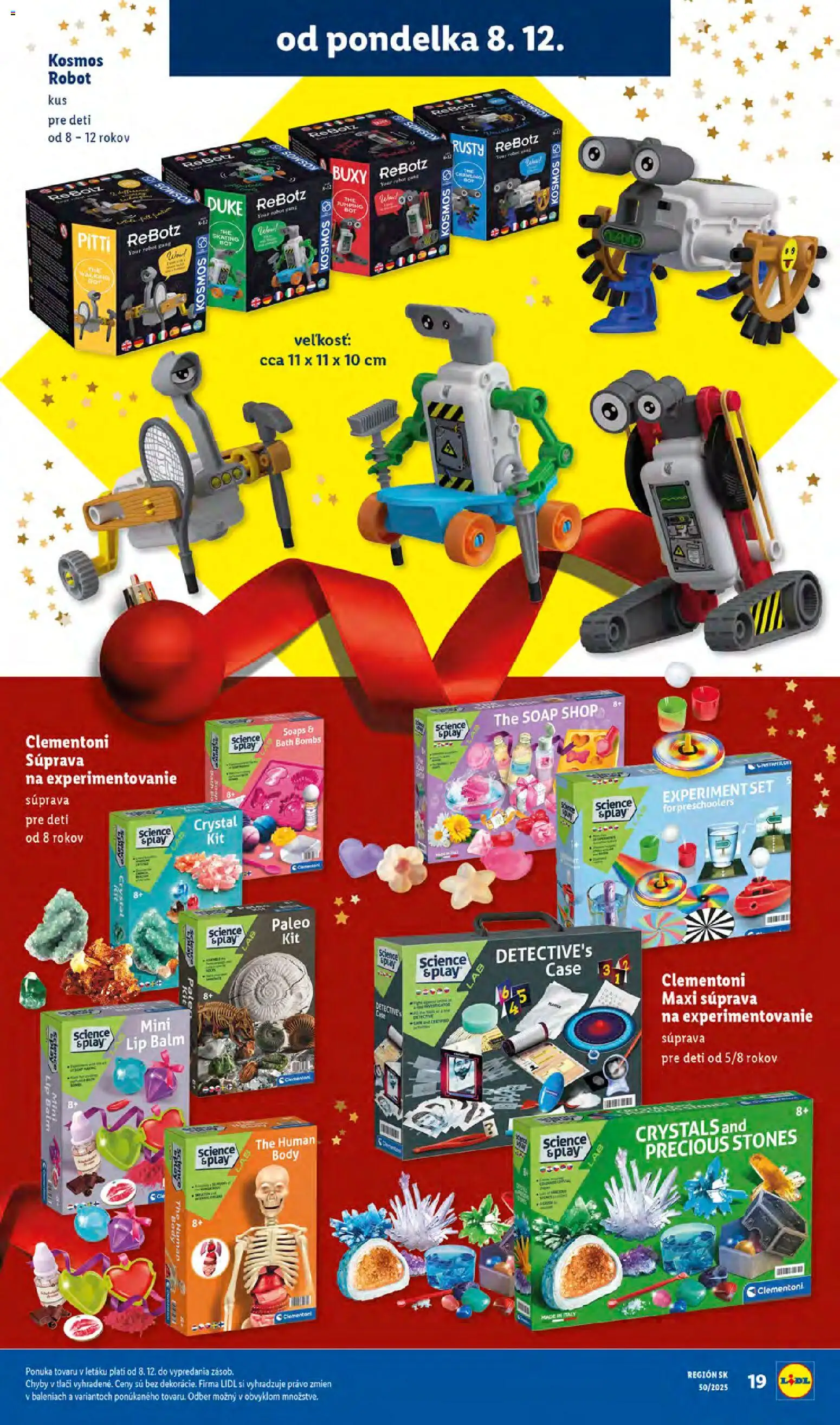 Nové Lidl akcie – leták je platný od 24.11.2025 | Strana: 19 | Produkty: Robot