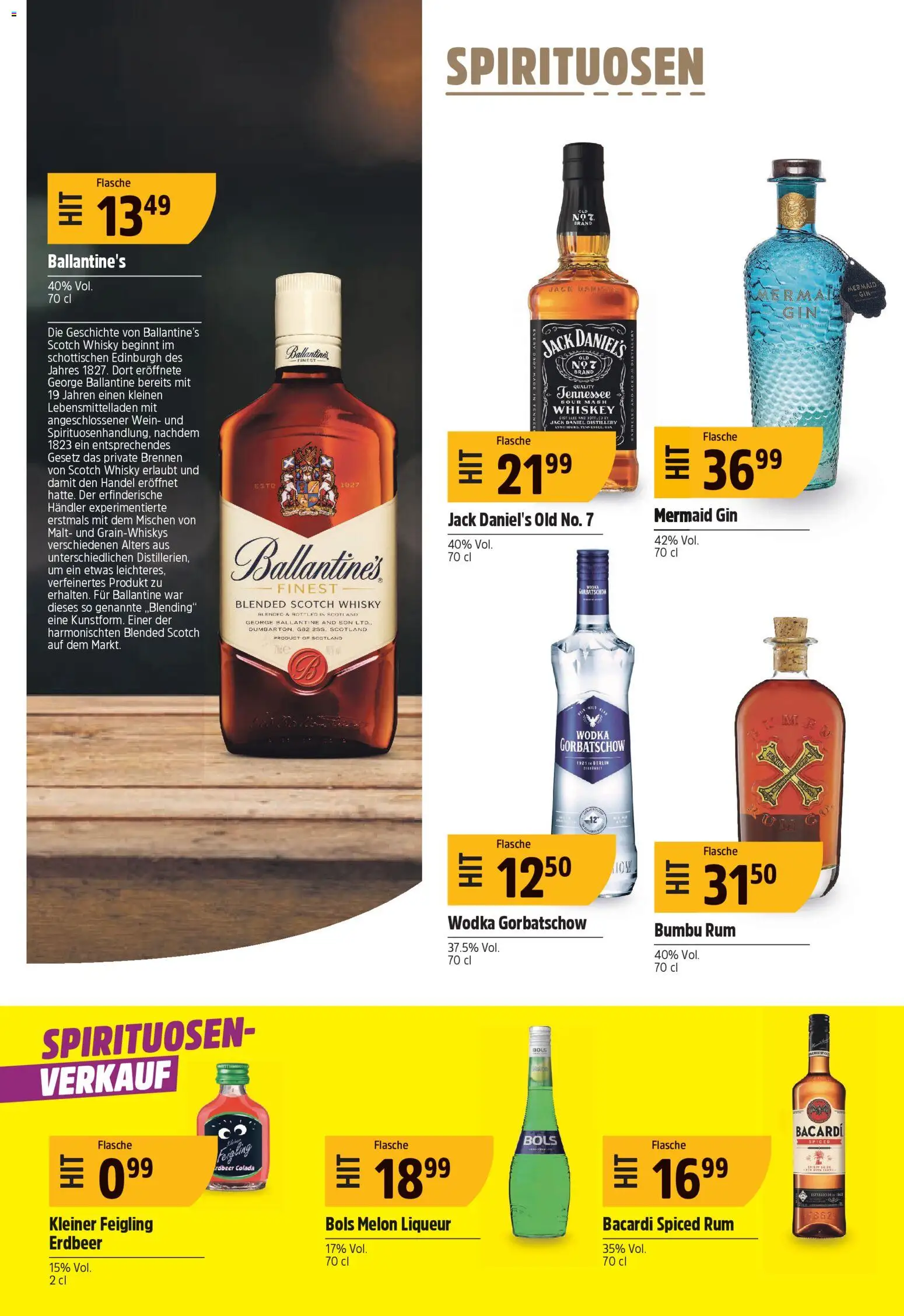 TopCC aktionen – gültig ab 06.04.2026 | Seite: 18 | Produkte: Gin, Wodka, Whiskey, Rande