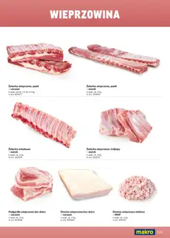 Pogląd oferty "Makro Gazetka - Ultra fresh" - ważna od 01.03.2026 | Strona: 125 | Produkty: Słonina, Wieprzowina