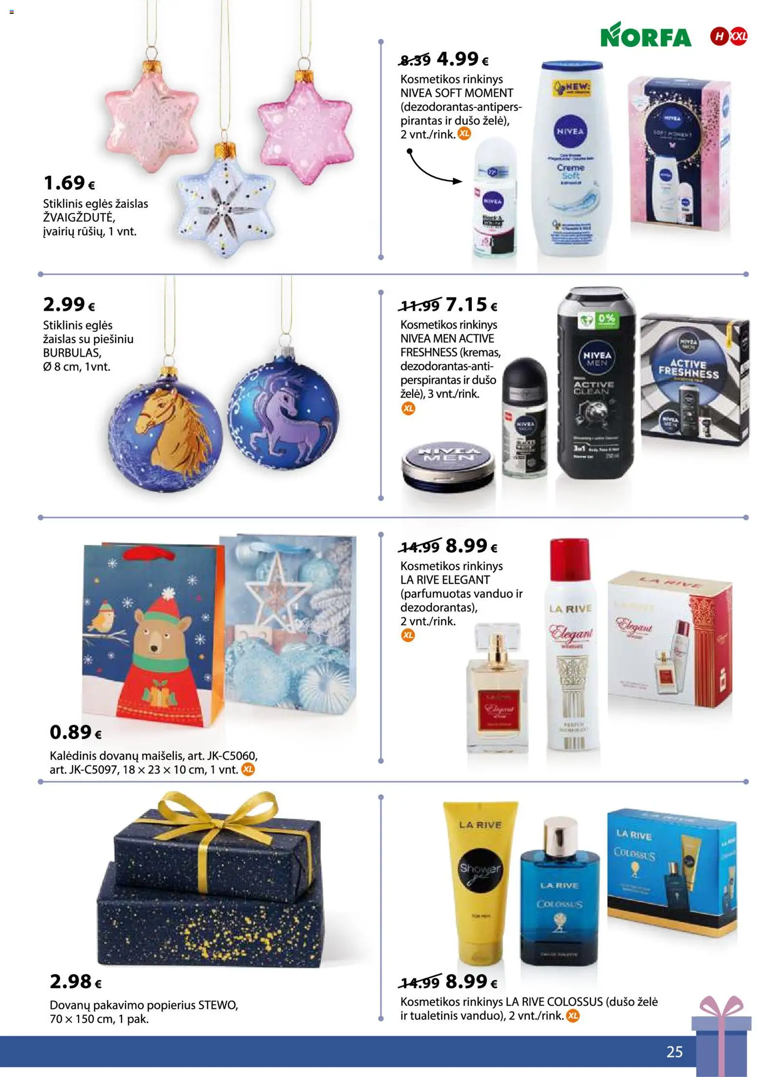 NORFA akcijos nuo 18.11.2025 | Puslapis: 25 | Prekių: Parfumuotas vanduo, Dušo želė