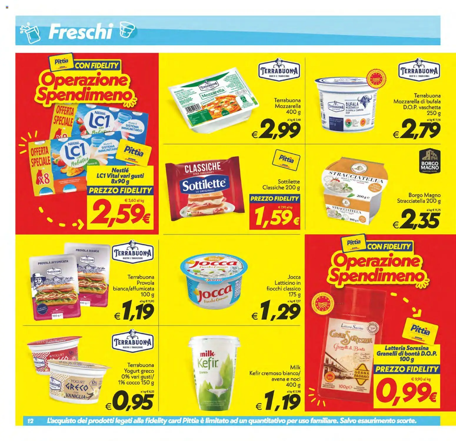 Volantino SuperConveniente del 28.04.2026 | Pagina: 12 | Prodotti: Yogurt, Latte, Noci, Cocco