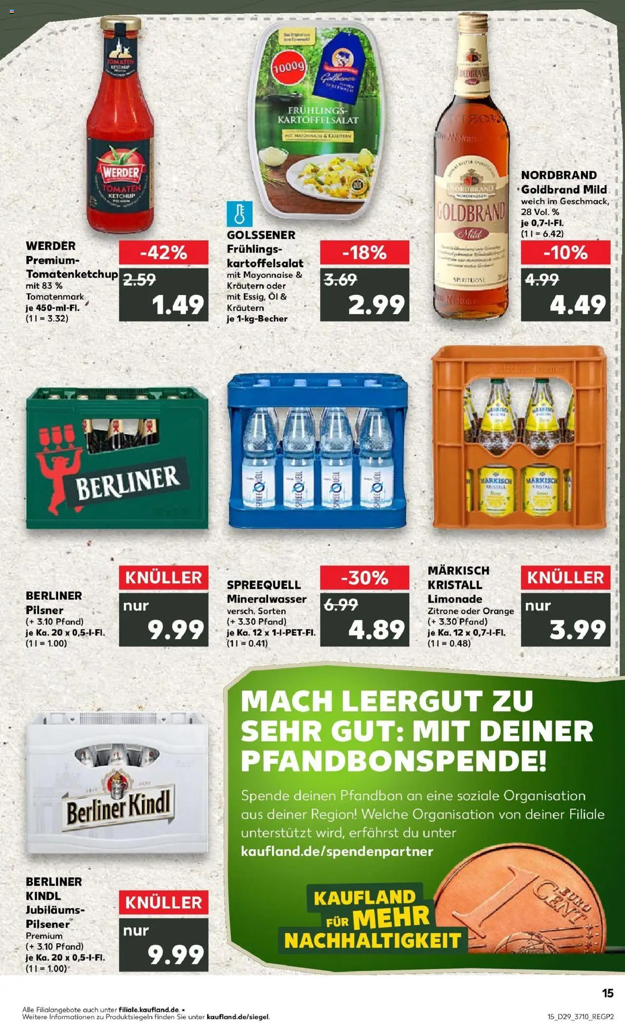 Kaufland prospekt Rathenow	 - gültig ab dem 21.07.2025 | Seite: 28 | Produkte: Tomaten, Zitrone, Ketchup, Berliner pilsner