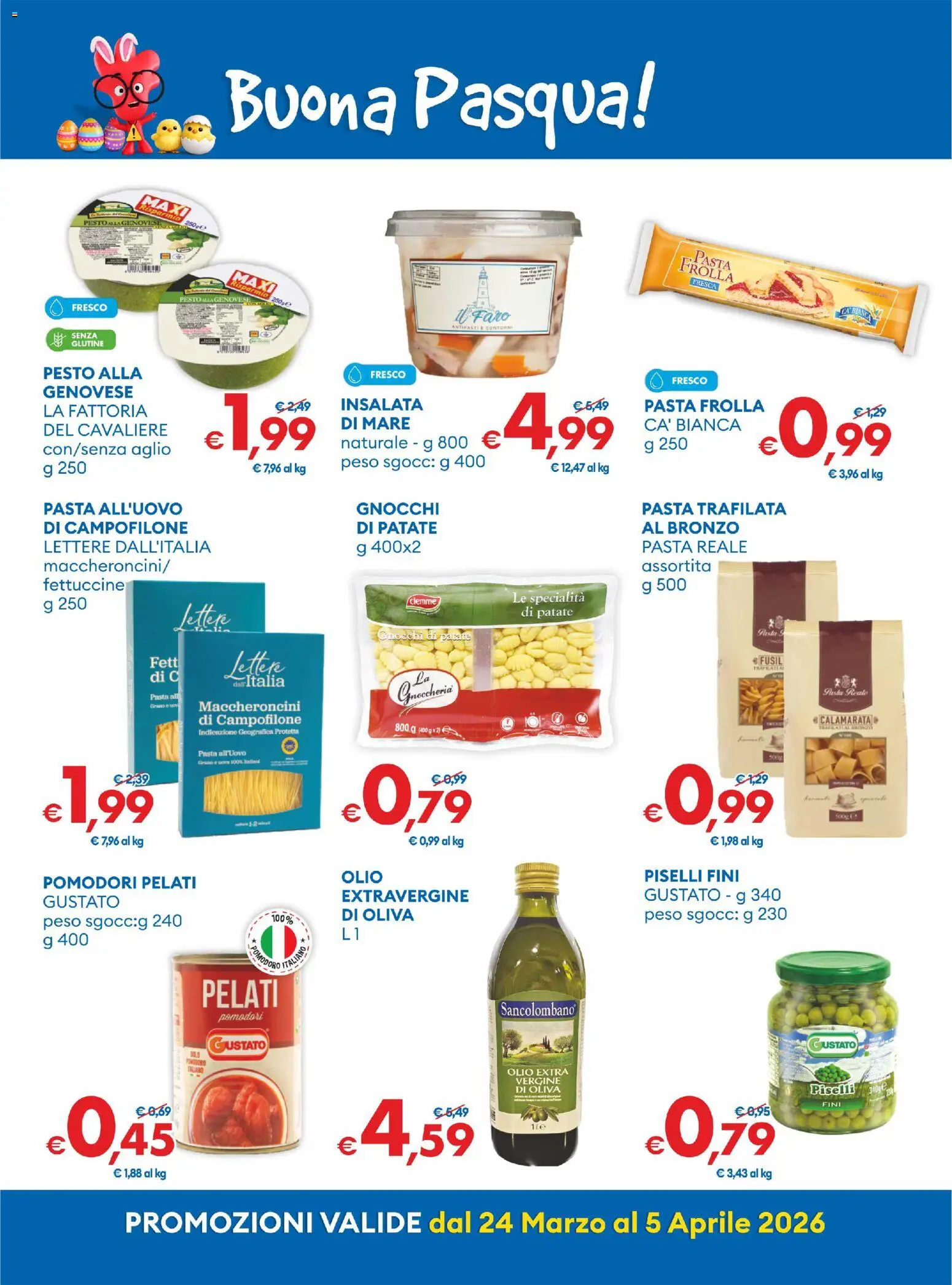Volantino MD Discount del 24.03.2026 | Pagina: 8 | Prodotti: Insalata, Olio, Pomodori, Gnocchi
