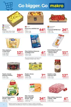 Pogląd oferty "Makro Gazetka" - ważna od 03.03.2026 | Strona: 2 | Produkty: Śledź, Mięso mielone, Łosoś, Truskawki