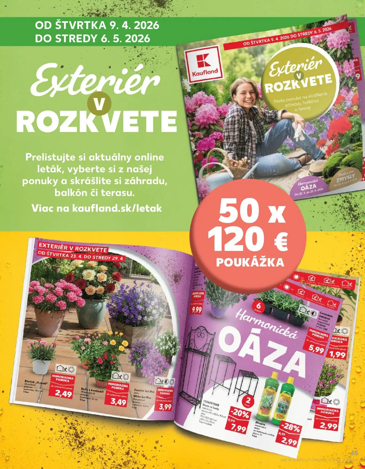 Kaufland SK akciós ujság - amely érvényes a következő dátumtól: 09.04.2026 | Oldal: 65