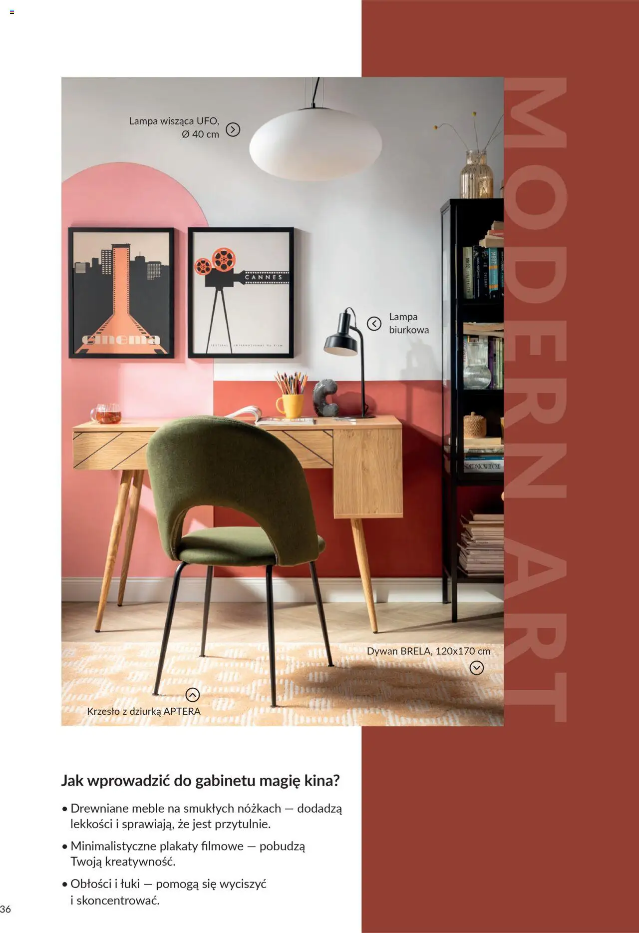 Salony Agata Gazetka - Trendbook od 21.03.2025 | Strona: 36 | Produkty: Krzesło, Dywan, Lampa