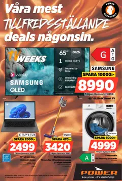Power - erbjudanden - Förhandsvisning av reklamblad från butik Power aktuell från 29.09.2025