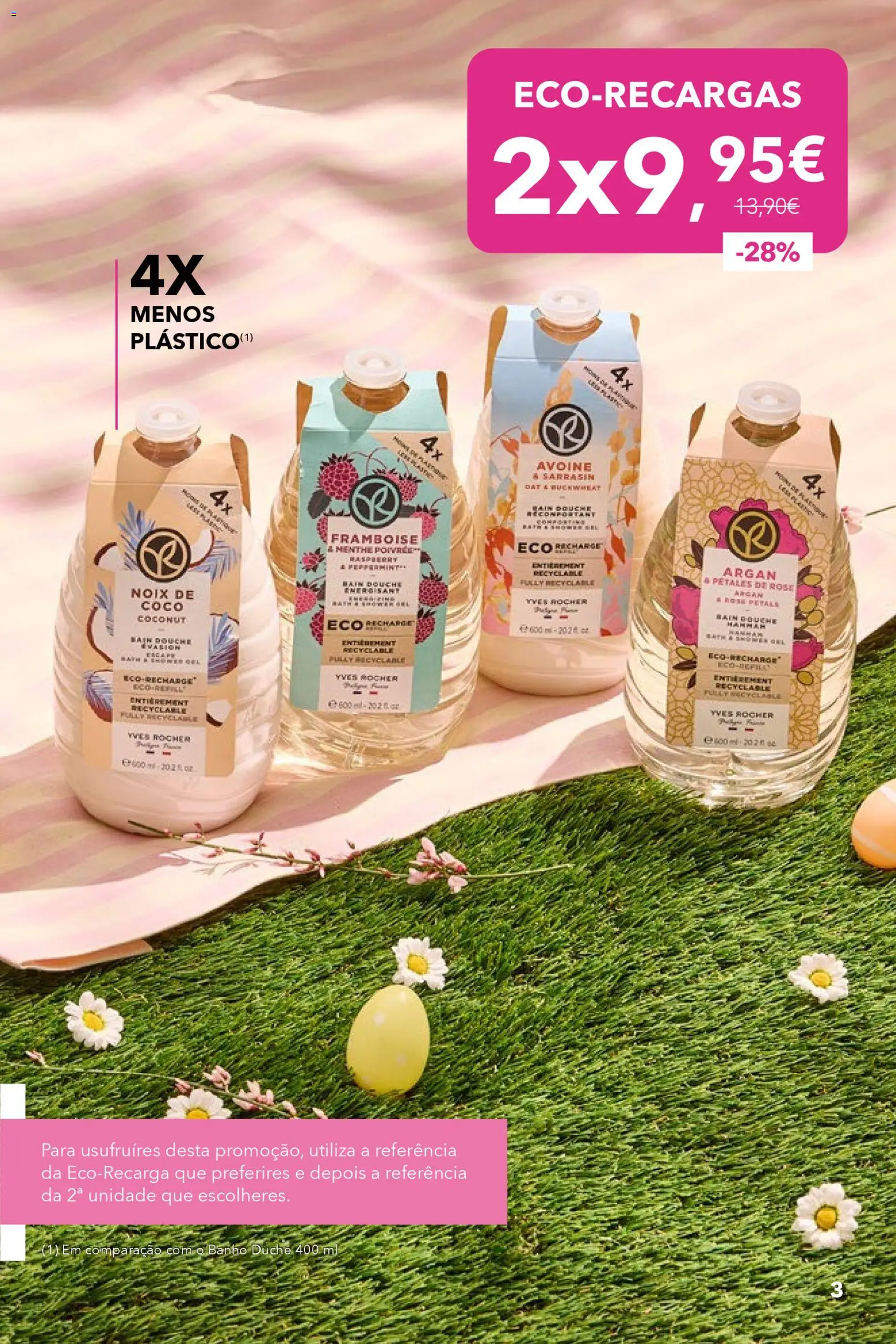 Yves Rocher - Pascoa feliz  │ válido de 20.03.2026 | Página: 3 | Produtos: Banho
