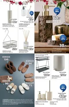 JYSK - Tilbudsavis gyldig fra 12.12.2025 | Side: 18 | Produkter: Hylde, Hjemmesko