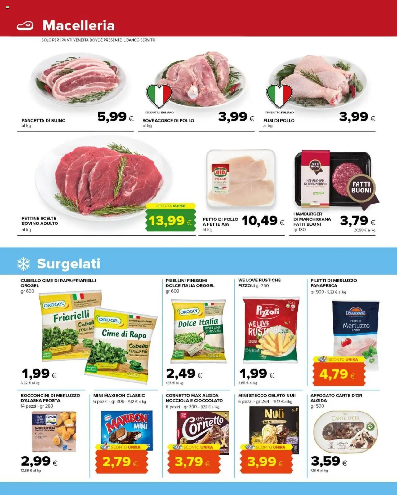 Volantino Tigre del 24.07.2025 | Pagina: 4 | Prodotti: Petto di Pollo, Cioccolato, Pancetta, Suino